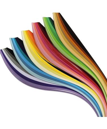 1.5mm Quilling Paper Strips Kit - 36 Colors, 720 Strips - DIY Crafts Supplies - Buy Online on GoSupps.com