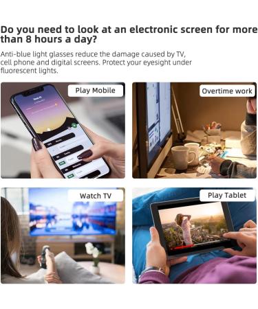 UpaClaire Anti Blue Light Glasses for Women - Transparent Frame White & Opulent Garden Design | Stylish Eye Protection International Shipping - Buy Online on GoSupps.com