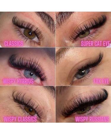 15-20mm Classic Eyelash Extensions - 0.07mm C Curl - 12 Lash Strips for Long Stunning Lashes - Perfect for International Shipping - Buy Online on GoSupps.com