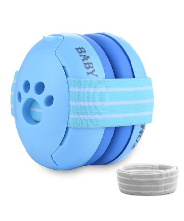 ZOHAN Baby Ear Defenders Boys 0-36 Months Autism Noise Cancelling Headphones for Sleeping Airplane Fireworks Toddler Hearing Protection Adjustable Soft Headband Newborn Baby Gifts Blue - Buy Online on GoSupps.com