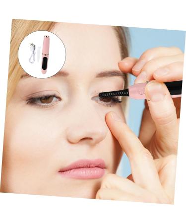 Didiseaon 1 Set Eyelash Curler Lash Electric Curler Eyelash Curling Tool Vintage Newspaper Mini Top Hat Headband Eyelash Tool Heated Lash Electric Heating Pink Curling Iron Abs - Buy Online on GoSupps.com
