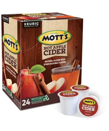 Keurig Mott's Hot Apple Cider  Keurig Single Serve K-Cup Pods  Flavored K Cups  24 Count - Buy Online on GoSupps.com