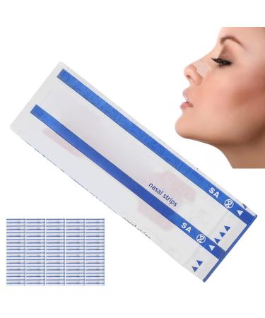 Nasal Strips Disposable Nasal Congestion Relief Strips Breathing Aid Strips Reduce Snoring Anti Snoring Solution for Men Women Good Sleep Travel Home Use(2)