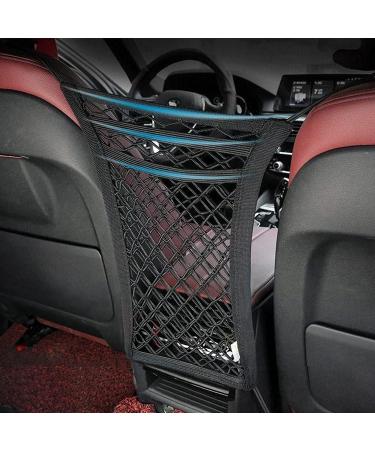 Car Storage Net Storage Network of Car Seat Elastic Car Net Pocket Car Seat Organiser Car Boot Mesh Bag Portable Car Storage Organiser Net Barrier of Backseat Pet Kids