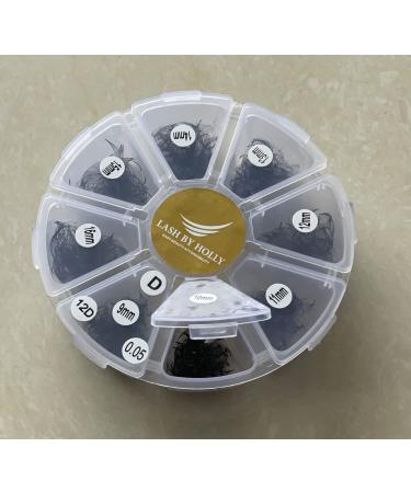 800 Fans Lash by Holly | Pre-Made Handmade Lash Fans | Mix Lengths 9-16mm | Hybrid 5D800Fan-D | International Shipping - Buy Online on GoSupps.com