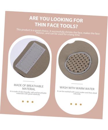 Ipetboom Double Chin Reducer Strap 1 Pc Thin Belt Pain Lifting V- Line Lifting Sleep Neck Reusable Slimmer Double Chin Belt Tape Chin Lifting Belt The Strap Polyester Woman Red 57X10X0.5CM Red - Buy Online on GoSupps.com