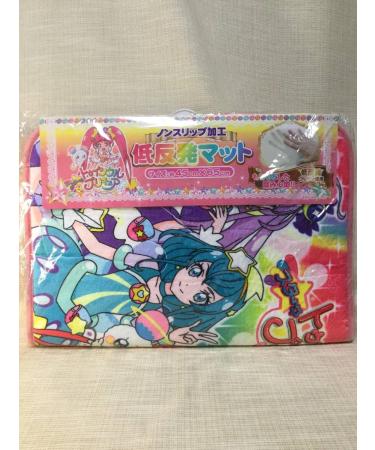 Star Twinkle Pretty Cure Memory Foam Mat Non-Slip Treatment Approx. 17.7 x 25.6 inches (45 x 65 cm) Star Milky Soleil Serene Star Twinkle