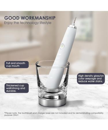 Charger Glass Cup Replacement for Philips Sonicare Diamondclean Electric Toothbrush for HX9100 CBA1001 CBA2001 CBA3001 Charging Base and HX9300 HX9332 HX9361 HX9903 HX9924 HX992B Electric Toothbrush - Buy Online on GoSupps.com