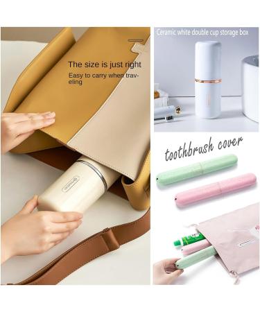 Buy WASYPLSFOI Toothbrush Cup & Case - Durable Toothbrush Etui & Cover for Travel - International Shipping Available - Buy Online on GoSupps.com