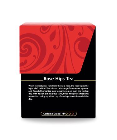 Buddha Teas Organic Rose Hips Tea - USDA & OU Kosher, 18 Bleach-Free Bags - Buy Online on GoSupps.com