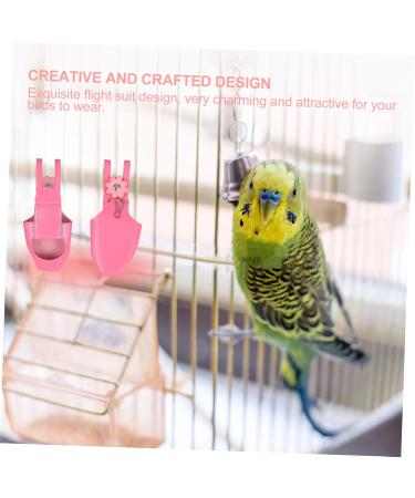 Angoily Parrot Flight Suit & Outfit - Nymphensittich Ara Vogel Pipi-Pad for Pets | Best Windel & Clothing Set for Parrots - Size S 4M - Buy Online on GoSupps.com