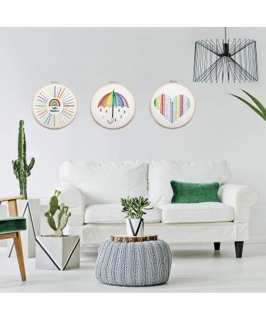 Embroidery Stitch Practice Kit for Beginners - Learn 37 Stitches with Hoops and Fabric Patterns - Buy Online on GoSupps.com