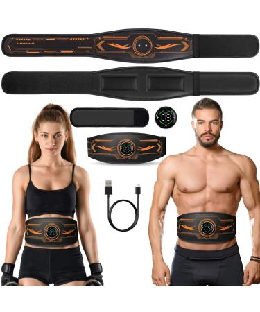 Cvcbox ABS Stimulator Ab Workout Equipment, Ab Machine with Extension Belt, Abdominal Toning Sport Exercise Belt Trainer for Men and Women CB05