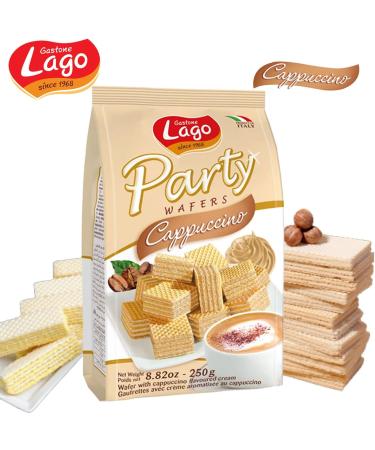Lago Party Wafers Pick N Mix - Create Custom Wafers Combo with 8+ Flavours | Cacao Cappuccino Coconut Hazelnut Lemon Orange Strawberry | 2 Pack - Perfect Wafers Gift Set for Wafer Lovers Pack of 2 - Buy Online on GoSupps.com