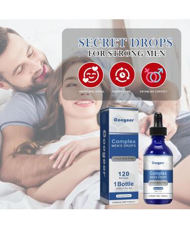 Nexusbio Labs Complex Men's Drops - Super Potent 30ml | Secret Drops for Strong & Happy Men | International Shipping - Buy Online on GoSupps.com