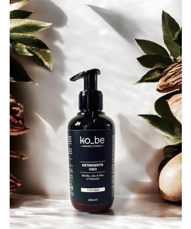 KO_BE Facial cleanser Man With Blueberry Rice Oil and Prebiotics Sensitive skin 98 natural origin Tested for nickel 200 ml - Buy Online on GoSupps.com