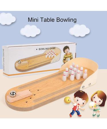 Germer Mini Bowling Game - Stress-Relief, Beautifully Designed Mini Bowling Set for 3+ Years ((Mini Bowling)) - Buy Online on GoSupps.com