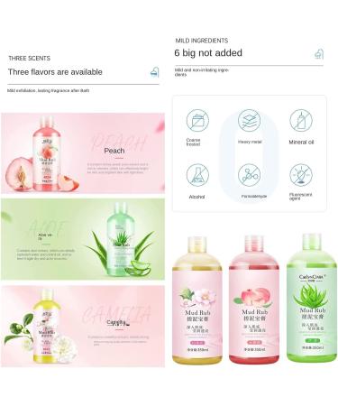 Mud Scrub Cream Mud Rubbing Gel Mud Body Scrub Whitening Mud Exfoliating Gentle Body Exfoliation - Buy Online on GoSupps.com
