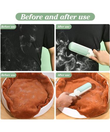 2-Piece Lint Roller Set for Pet Hair Removal | Reusable Cat & Dog Hair Remover | Ideal for Furniture & Clothing - Buy Online on GoSupps.com