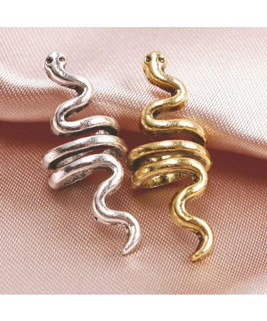 Buy Solustre Metal Dreadlocks Rings - Vintage Hair Tubes & Mushrooms | 9-Piece Set for DIY & Barber Salon - Buy Online on GoSupps.com