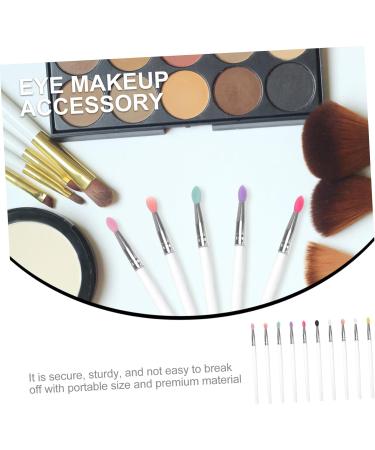 NOLITOY 10pcs Eye Shadow Brush Makeup Brush Facial Scrubber Face Wand Eyeshadow Applicator Miss Big Sequins - Buy Online on GoSupps.com