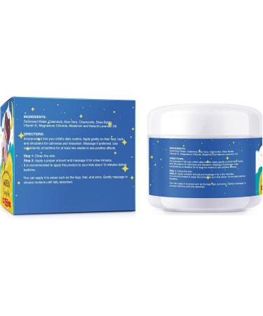 Kids Magnesium Lotion for Sleep Organics Magnesium Cream for Relaxation with Lavender & Shea Butter Sleep & Bedtime Melatonin 1 Fl Oz (Pack of 1) - Buy Online on GoSupps.com