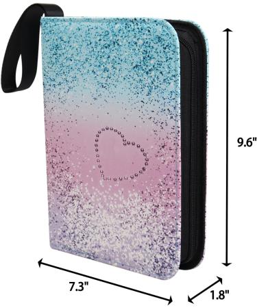 400 Card Rainbow Pattern Trading Card Binder - Perfect for Girls - Buy Online on GoSupps.com