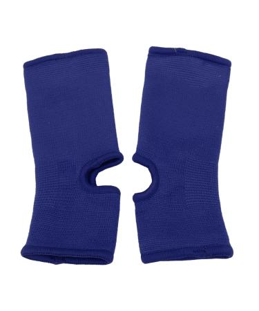 RiToEasysports Ankle Brace Socks Sports Ankle Brace Compression Sleeve for Injury Recovery Joint Pain for Women Men (Blue) M Blue