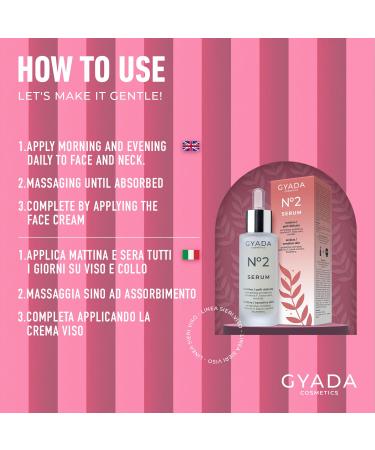GYADA Soothing & Hydrating Face Serum N.2 - Vitamin F & Blueberry Extract for Sensitive Skin - Vegan Cruelty-Free 1 fl oz - Buy Online on GoSupps.com