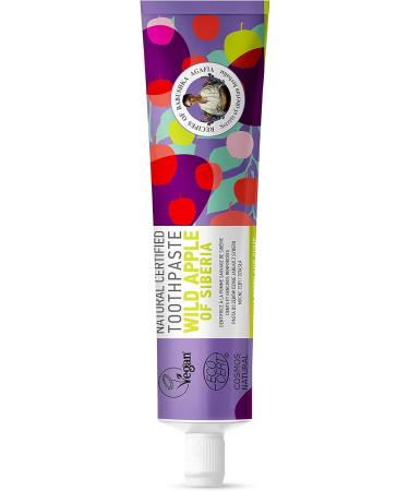Grandmother Agafia Apple Whitening Toothpaste 85g - Healthy White Teeth Formula - Buy Online on GoSupps.com
