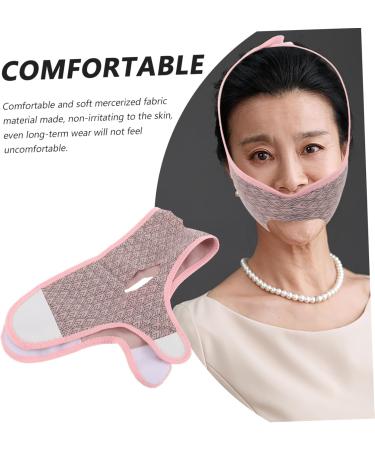 FOMIYES Shaper Chin Sculpting Double Chin Lifting Belt Shaped up Lift Belt Lifting Skin Sagging Strap Tightening Miss Mercerized Cloth Anti-sagging Eliminator - Buy Online on GoSupps.com