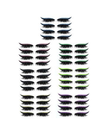 Buy FITBEST Eyelash Stickers - Reusable Waterproof Double Eyelid Tape for Easy Makeup | 7 Color Set for Women - Buy Online on GoSupps.com