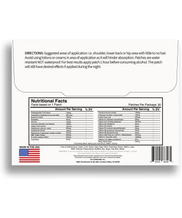 Vici Wellness Happy Hour Patches - Improve Mood & Wellness | 30 Count | International Shipping Available - Buy Online on GoSupps.com