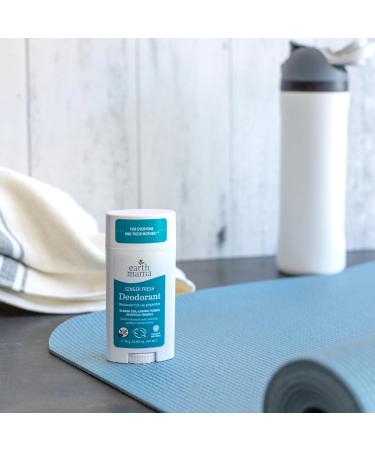 Earth Mama Ginger Fresh Deodorant | Safe for Sensitive Skin Pregnancy and Breastfeeding Contains Organic Ginger and Lime No Baking Soda or Aluminum 2.65-Ounce NEW Ginger Fresh 2.65 Fl Oz (Pack of 1) - Buy Online on GoSupps.com