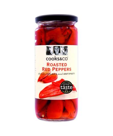 Cooks & Co - Chillies & Peppers - Roasted Red Peppers - 460g