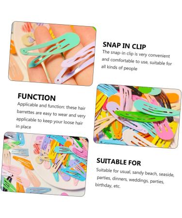 Beaupretty Kids Hair Accessories clip set snap pin decorative barrette snap prong clips bow clip snap bobby snap clips girls drop clips alloy decorate non-slip Colored Hair Clips - Buy Online on GoSupps.com