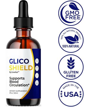(2 Pack) GlicoShield Drops - Official GlicoShield Pro Support Supplement Drops - Maximum Strength Original Natural To Overall Wellness And Support Health GlicoShield Reviews 2 Bottles For 2 Months - Buy Online on GoSupps.com