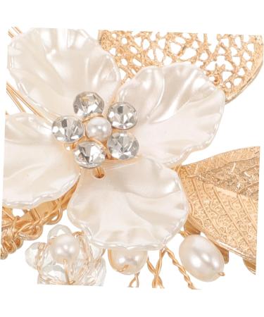 PLAFOPE Gold Leaf Side Comb Metal Hair Comb Hair Side Comb for Women Hair Comb Clip Comb Clips for Hair Leaf Hair Accessories Girl Headpiece Wedding Bride Headpiece Side Comb Headpiece - Buy Online on GoSupps.com
