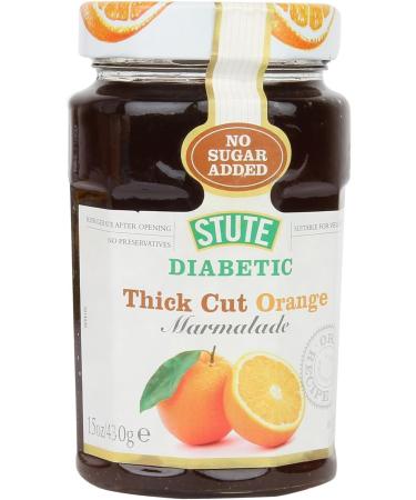 Stute Jam Selection - Handpick Your Favourite Flavours | Low Sugar High Taste | Apricot Blackcurrant Morello Cherry | Diabetic-Friendly Jams for Healthier Treat | 6 Pack - 430g Each - Buy Online on GoSupps.com