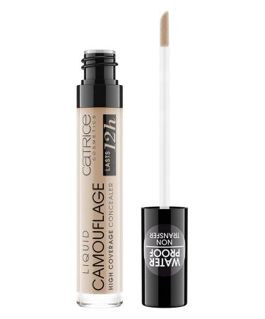 Catrice Liquid Camouflage High Coverage Concealer 020 Light Beige | Ultra Long Lasting, Oil & Paraben Free, Cruelty Free - Buy Online on GoSupps.com