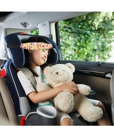 Adjustable Car Seat Belt & Safety Shoulder Strap for Children and Adults - Universal Head Support for Enhanced Safety - Buy Online on GoSupps.com