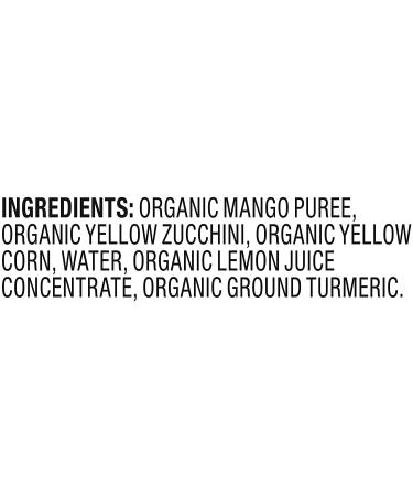 Plum Organics Stage 2 Organic Baby Food - Mango, Zucchini, Corn & Turmeric 3.5oz Pouch - Buy Online on GoSupps.com