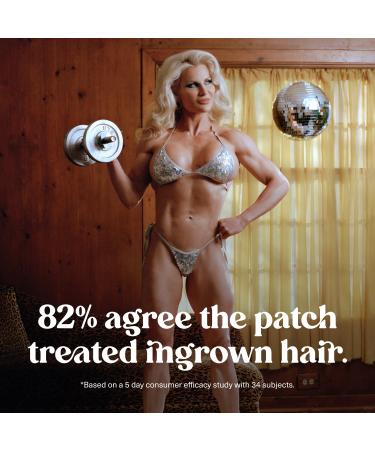 European Wax Center Ingrown Hair Patches with Exfoliant BHA - Hydrocolloid Pimple Patches for Acne & Ingrown Hair Removal - Qty 2 - Buy Online on GoSupps.com