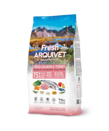 Arquivet Fresh Salmon & Turkey 10 kg Semi-moist food with Salmon and Turkey