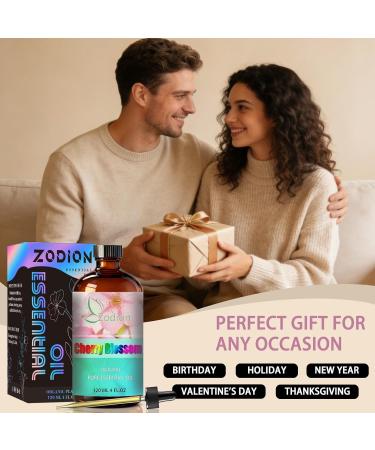 Cherry Blossom Essential Oil 4 Fl Oz and Chamomile Essential Oil 4 Fl Oz - Cherry Blossom & Chamomile Oil for Diffuser Aromatherapy Home Fragrance Skin & Hair Care DIY Candle & Soap Making Yoga - Buy Online on GoSupps.com