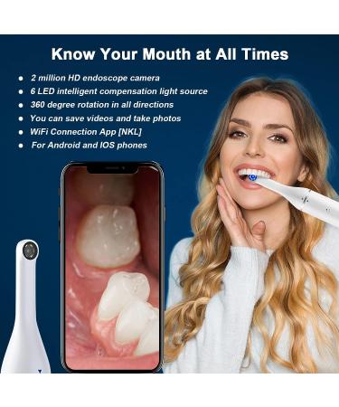 BOWJETE Sonic Electric Toothbrush with 2 Million HD Camera | 3 Modes & Smart Timer | 6 Brush Heads | IPX7 Waterproof | 2-Hour Fast Charge - 50-Day Battery Life - Buy Online on GoSupps.com