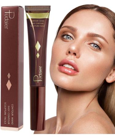 Liquid Contours Stick Smooth Creamy Liquid Face Concealer with Soft Cushion Applicator - Smooth Natural Matte Finish Super Silky Cream Contours Face Makeup Stick Shakven 01 - Buy Online on GoSupps.com