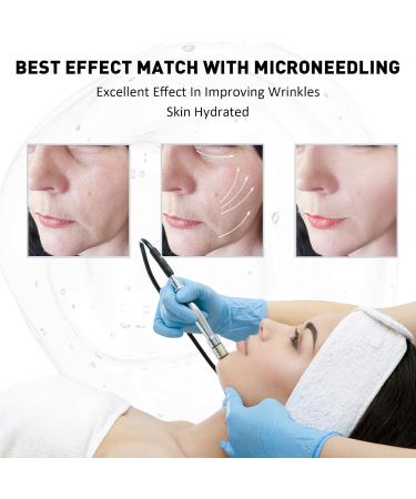 Hyaluronic Acid for Microneedling Concentrate Ampoules for Anti Aging Restore Replenish Skin Intense Moisturizing Booster for Glowing Skin 5 Vials 0.35 Fl Oz - Buy Online on GoSupps.com