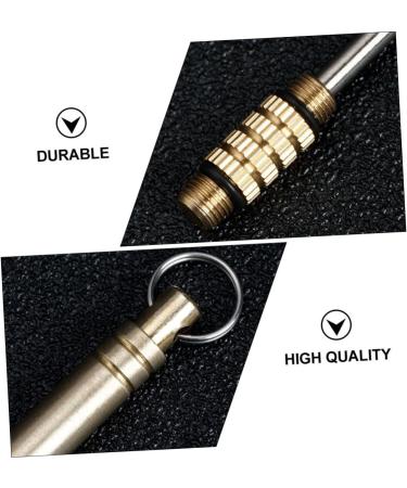 Titanium Alloy Ear Spoon Tool for Ear Cleaning - Golden Ear Picks for Earwax Removal and Ear Care - Buy Online on GoSupps.com