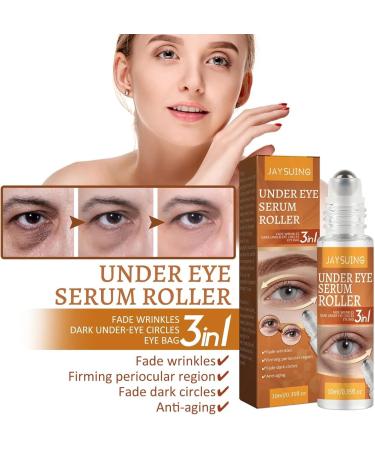 Under Eye Roller for Dark Circles and Puffiness Retinol Eye Cream Eye Cream Roller Reduce Wrinkles and Fine Lines Hydrating Under Eye Cream Relax Eyes Fatigue - Buy Online on GoSupps.com